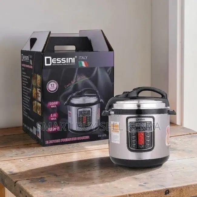 Even Heat Cooking Dessini 6l Programmable Electric Pressure Cooker