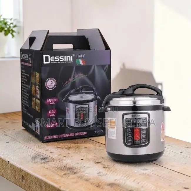 Safety Lock Lid Dessini 6 Litre Programmable Electric Pressure Cooker