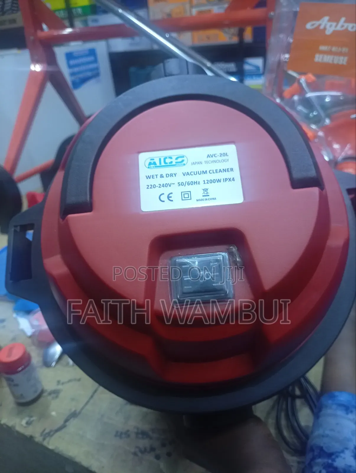 1200 Watts Aico Wet and Dry Vacuum Cleaner Machine