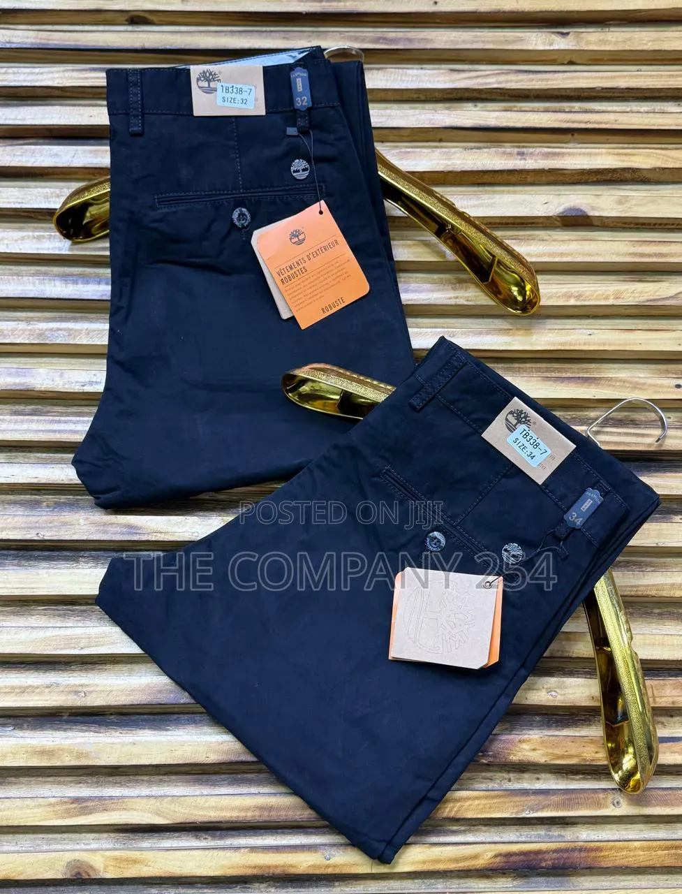 Quality Casual Hard Khaki Men Casual Trouser Available