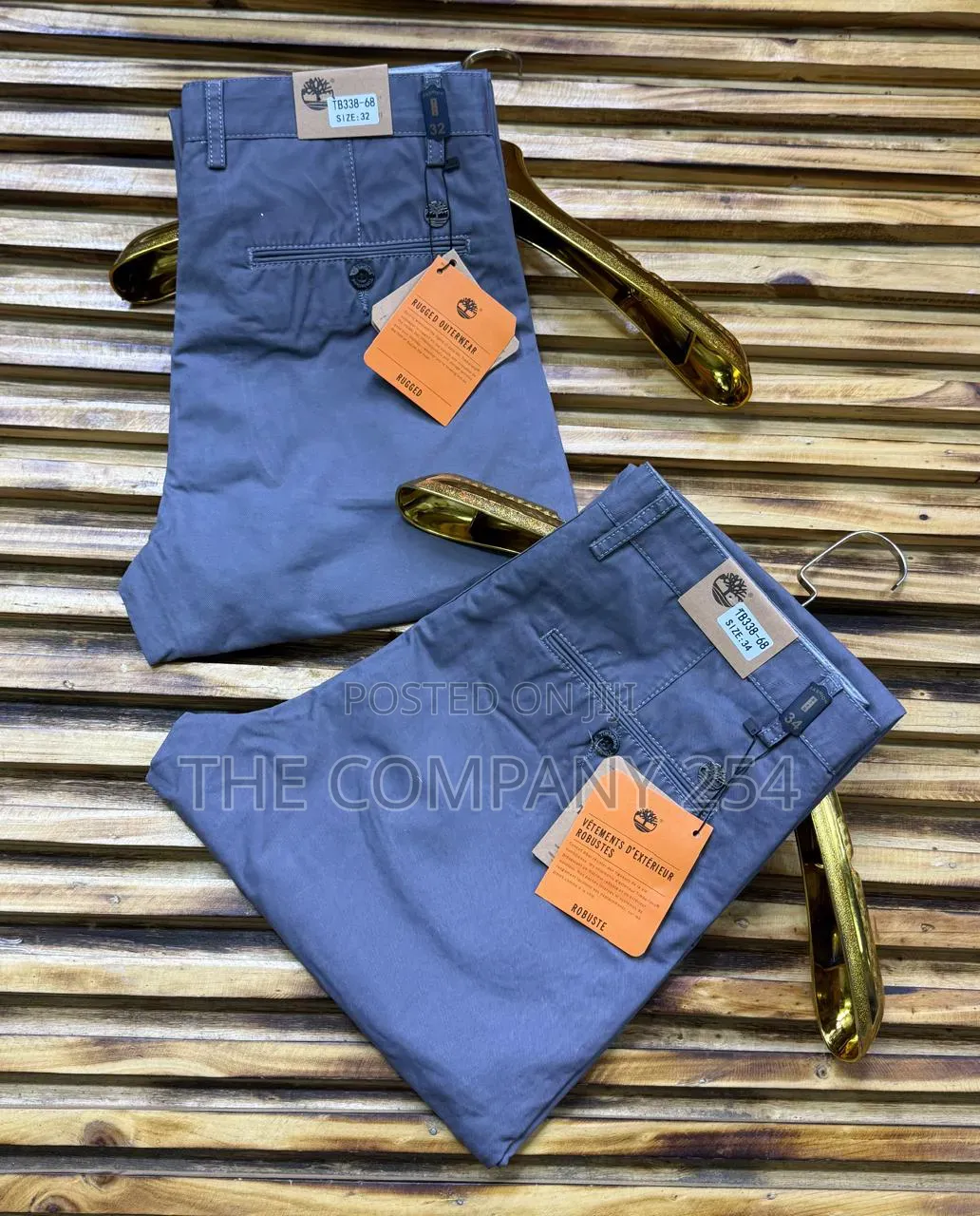 Quality Casual Hard Khaki Men Casual Trouser Available