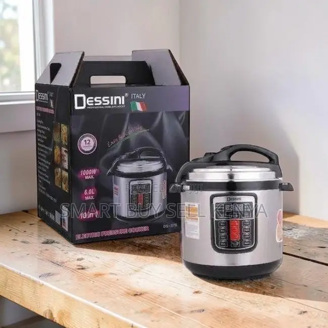 Keep- Warm Function Dessini 6l Programmable Electric Pressure Cooker