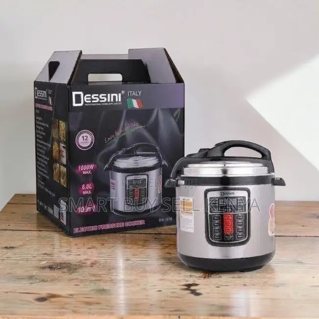 Dessini 6 Litre Programmable Electric Pressure Cooker With Led Display