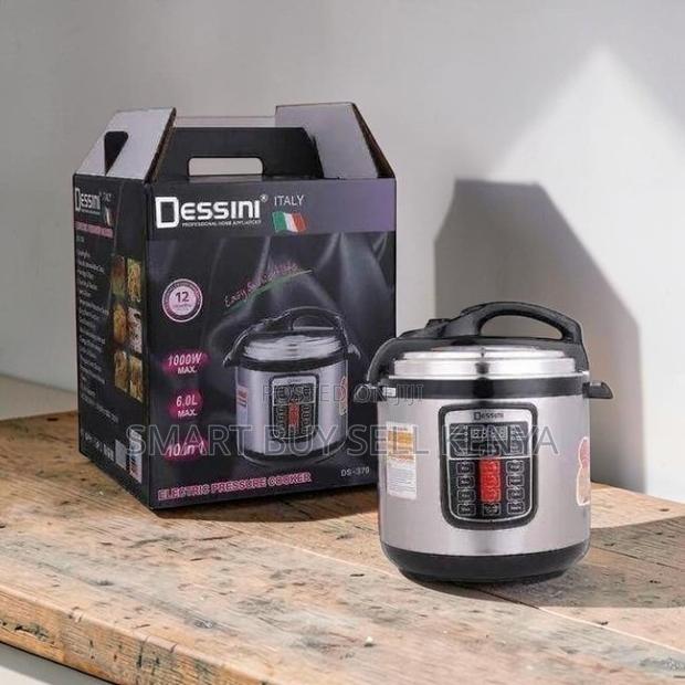 Dessini 6l Programmable Electric Pressure Cooker With Easy Controls