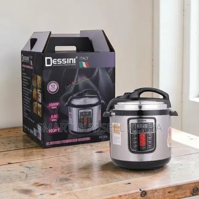 Dessini 6l Programmable Electric Pressure Cooker With Removable Pot