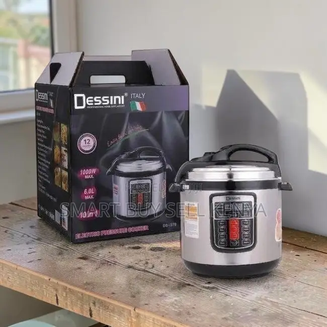 Quiet Operation Dessini 6 Litre Programmable Electric Pressure Cooker