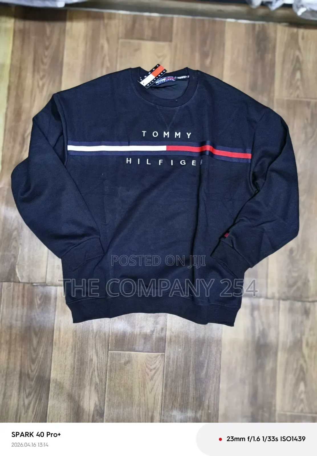 Quality Casual Round Neck Quarter Zip Tommy Finger Sweater
