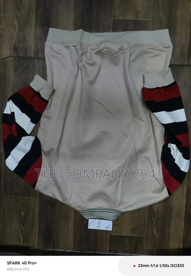 Quality Casual Round Neck Quarter Zip Tommy Finger Sweater - thumbnail 4