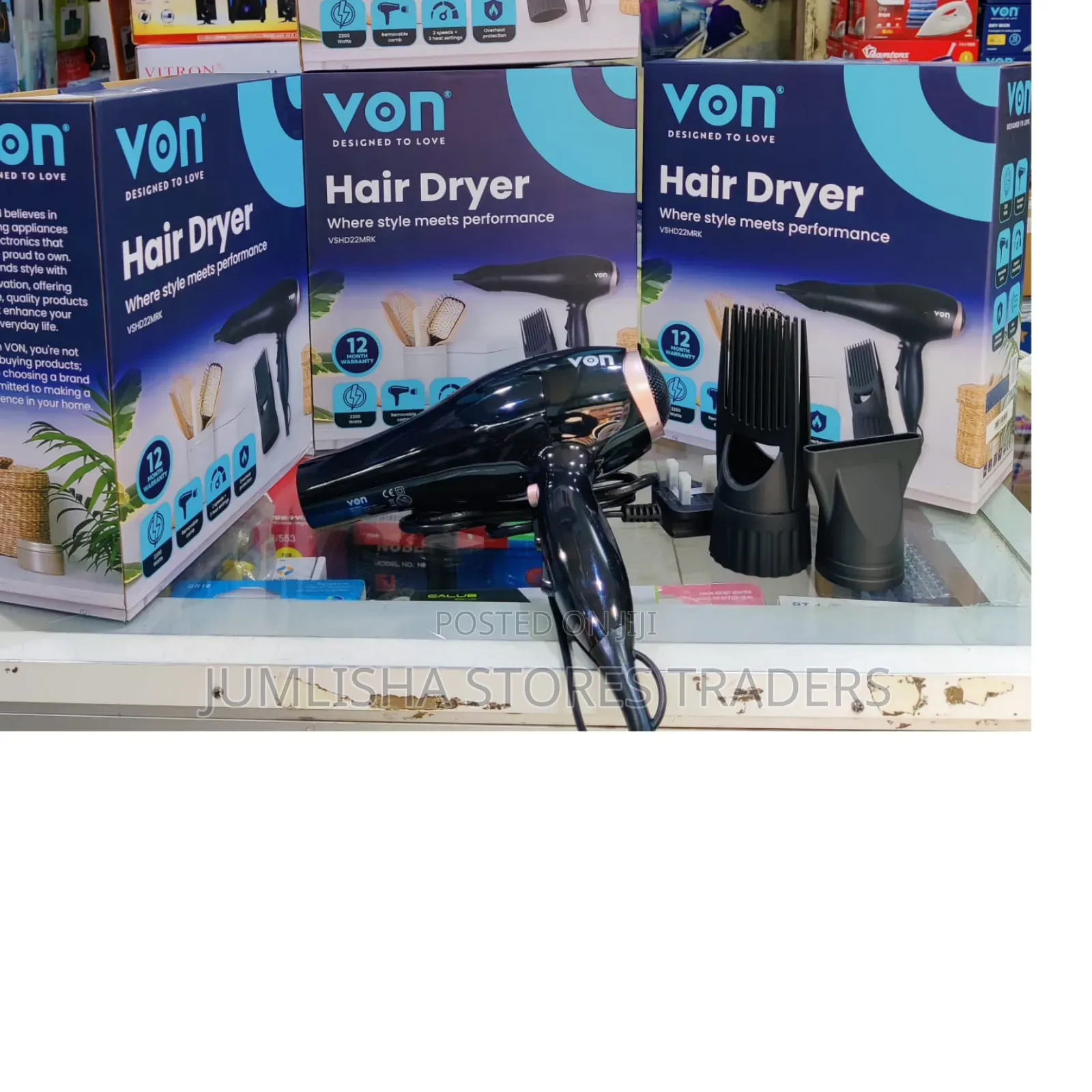 *Von Electric Hair Dryer