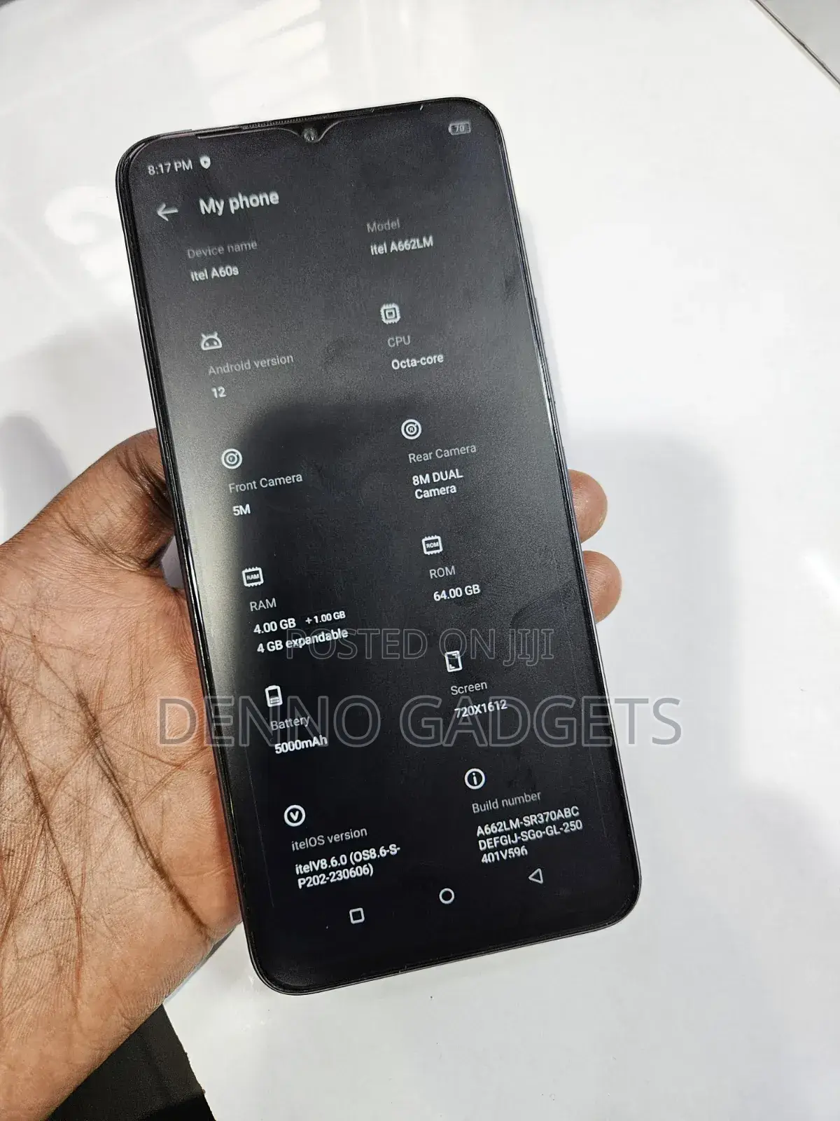 Itel A60S 64 GB Blue
