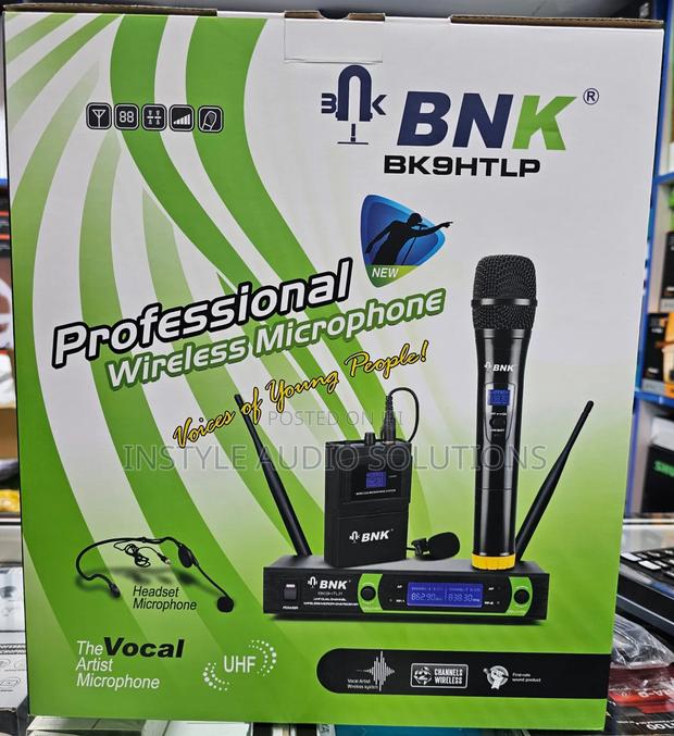 BNK Bk9htlp Professional Wireless Microphone