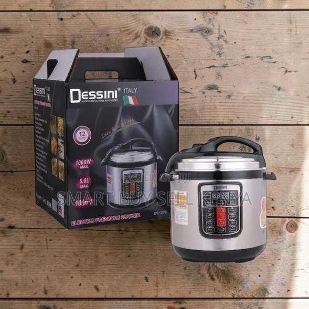 Multi-Safety System Dessini 6l Programmable Electric Pressure Cooker