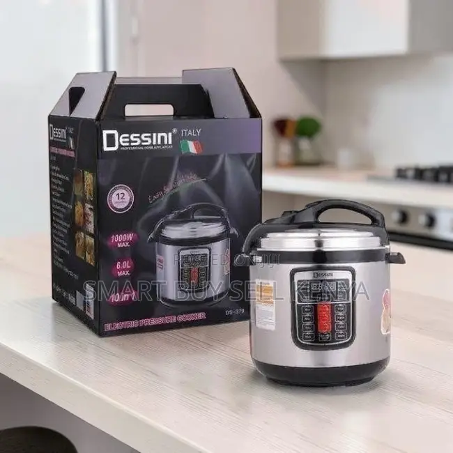 Dessini 6l Programmable Electric Pressure Cooker With Auto Shut-Off