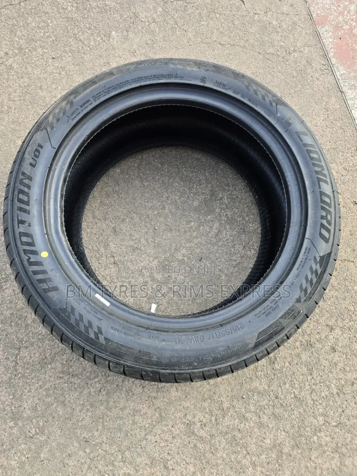 215 /55 R17 Lionlord Tyres.