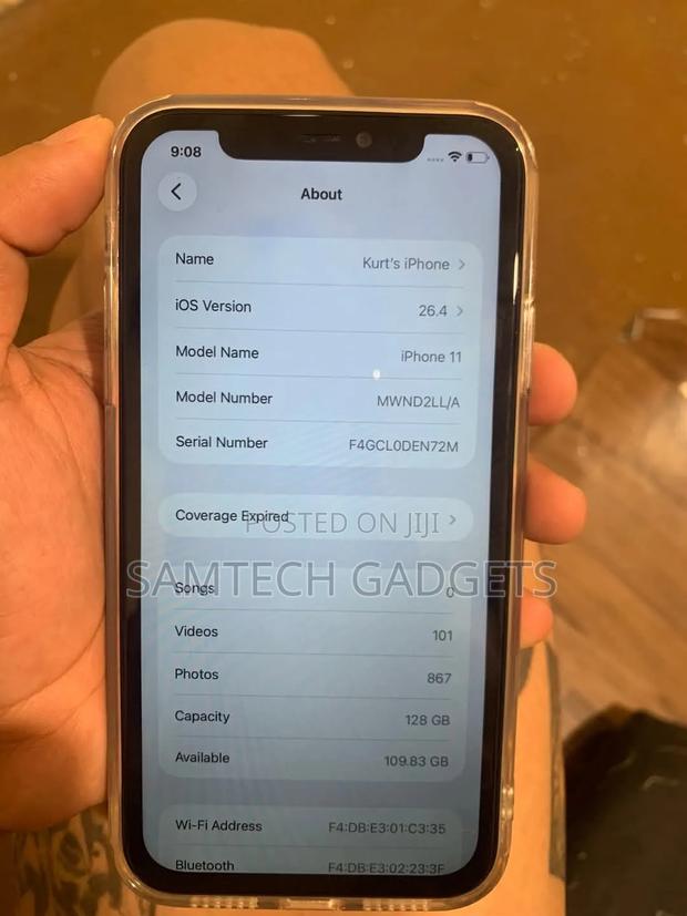 Apple iPhone 11 128 GB Purple - thumbnail 2