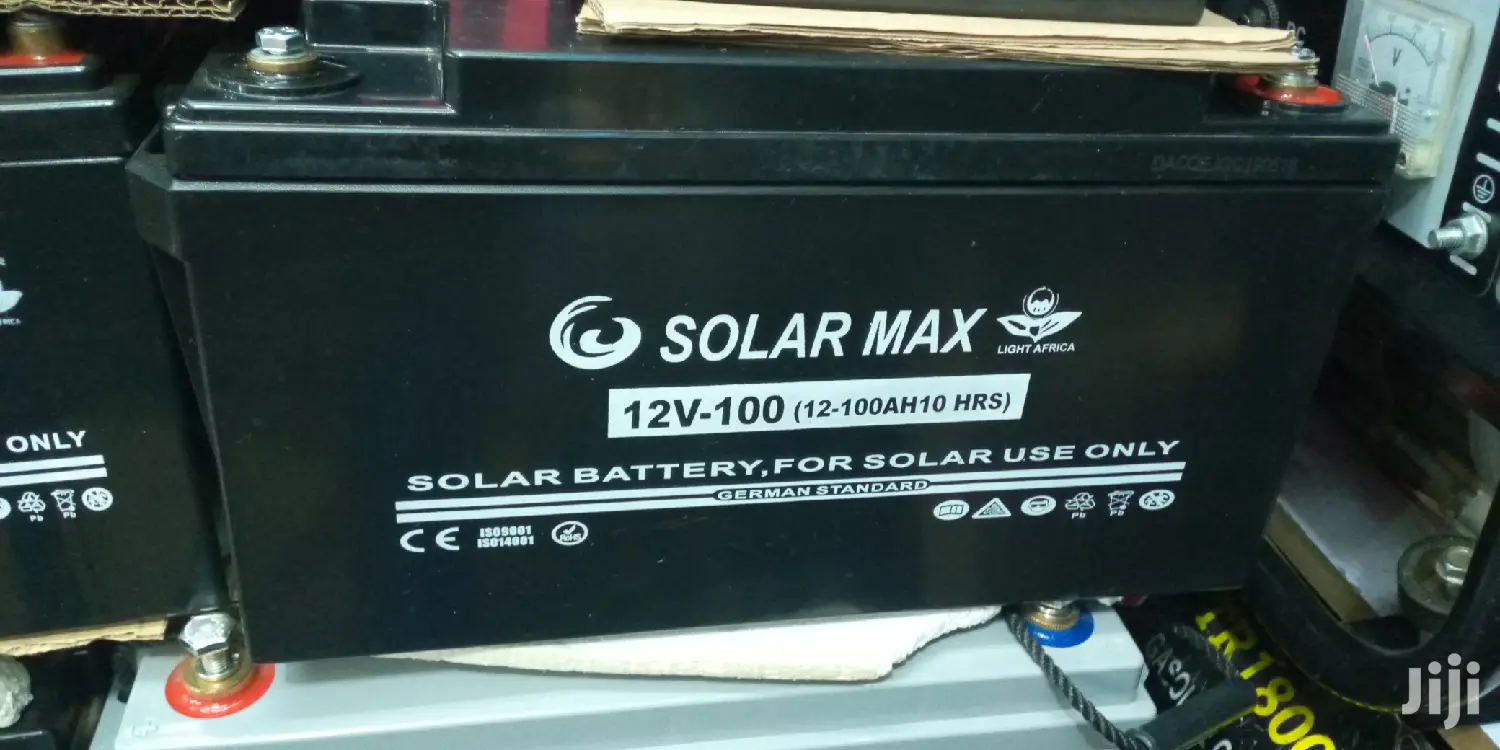 Solarmax German Standard Battery 100ah