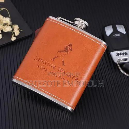 Johnnie Walker Hip Whiskey Bottle