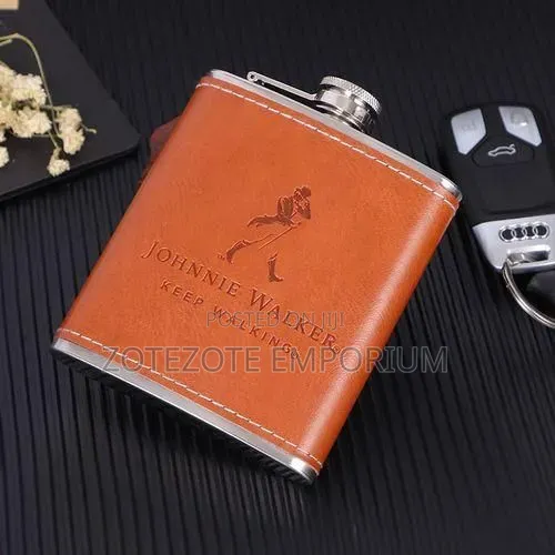 Johnnie Walker Hip Whiskey Bottle