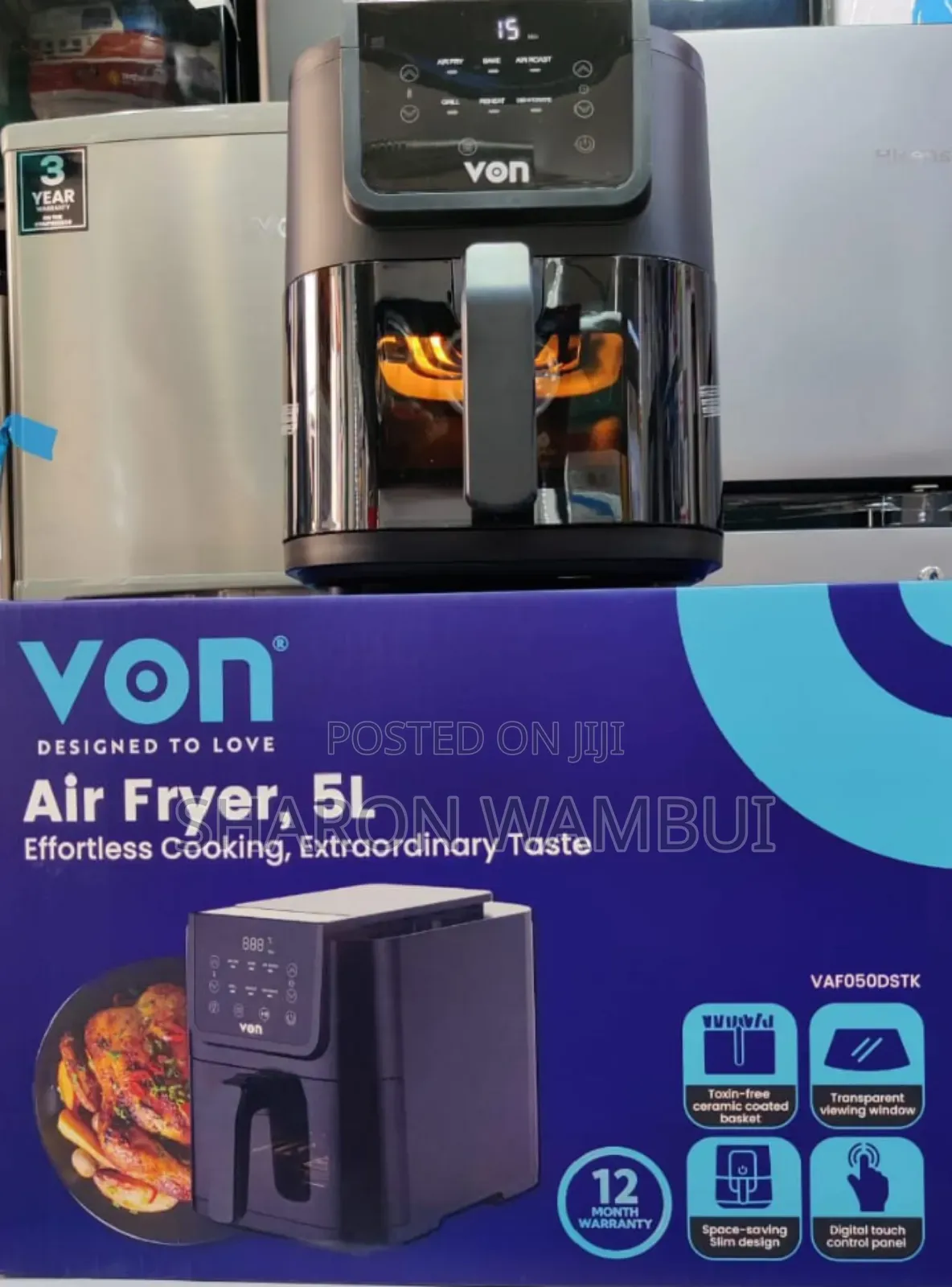 Quality 5l Von Air Fryer