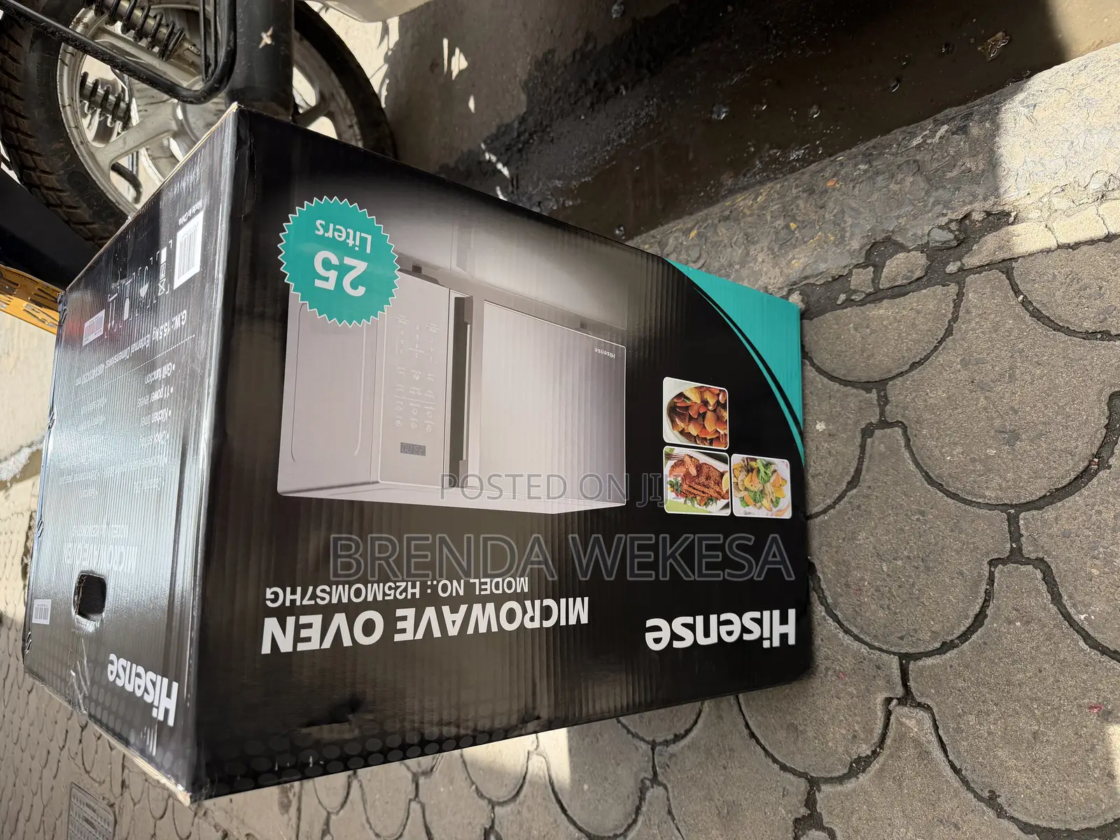 Hisense 25l Digital Microwave With Grill H25momws7hg