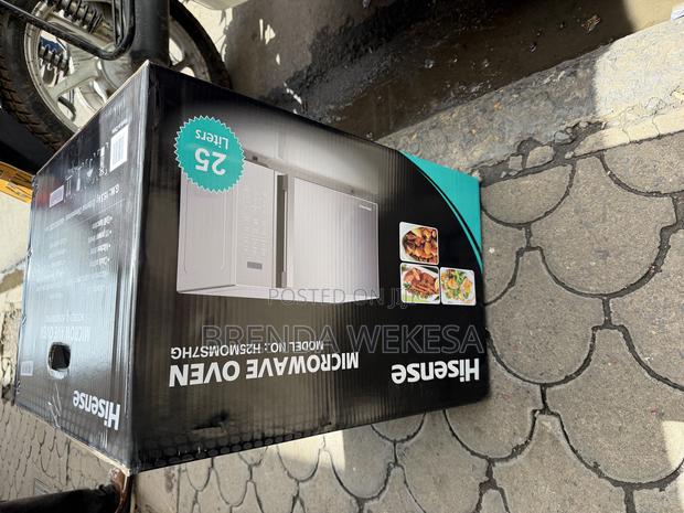 Hisense 25l Digital Microwave With Grill H25momws7hg