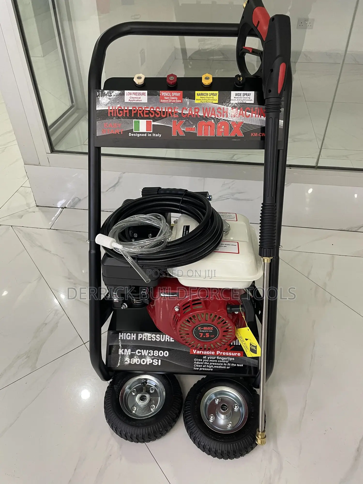 K-Max 3800psi High Pressure Car Wash Machine