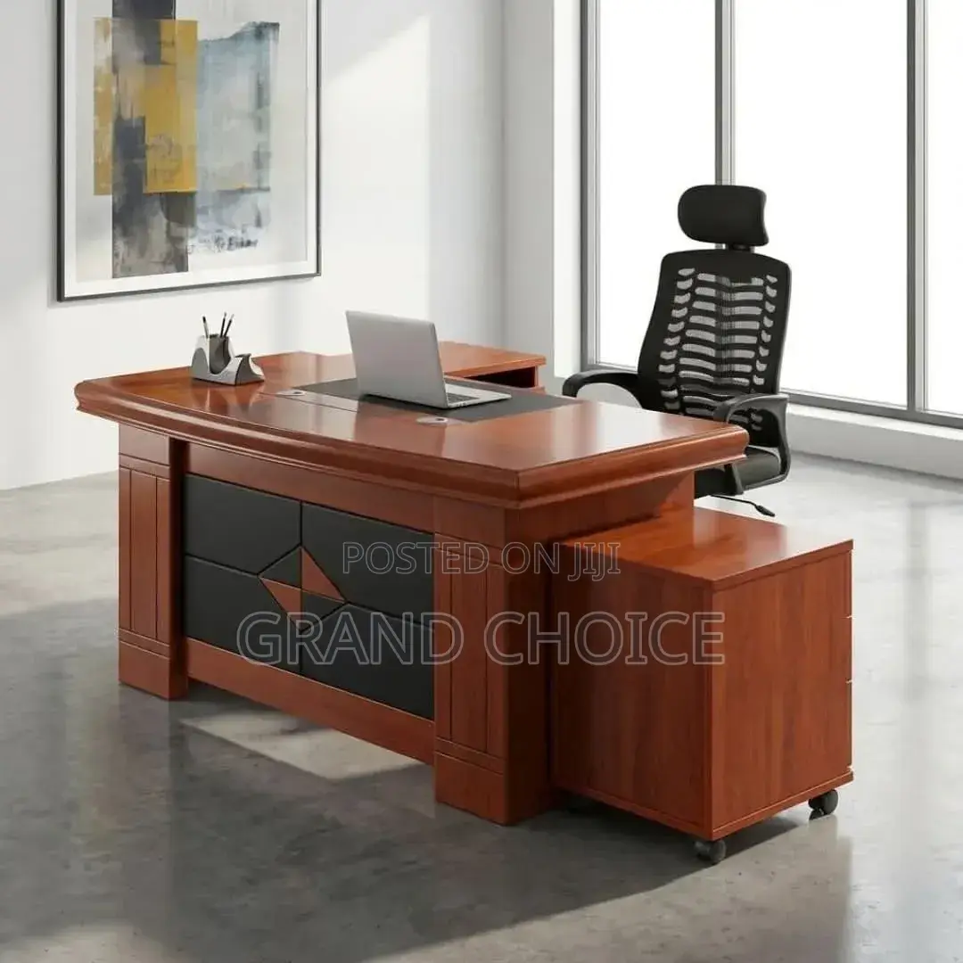 Executive 1.8m Office Desk With Office Working Chair