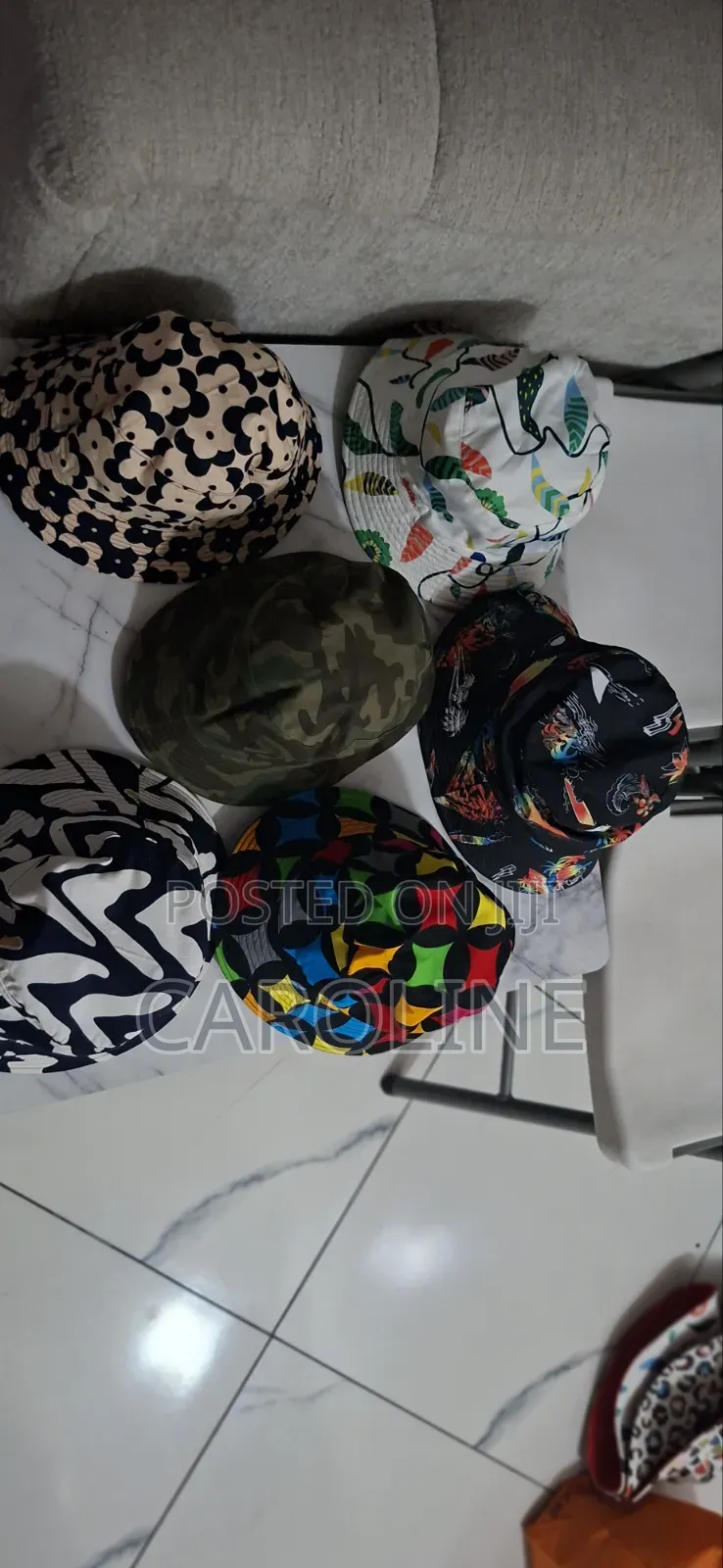 African Patterned Bucket Hats