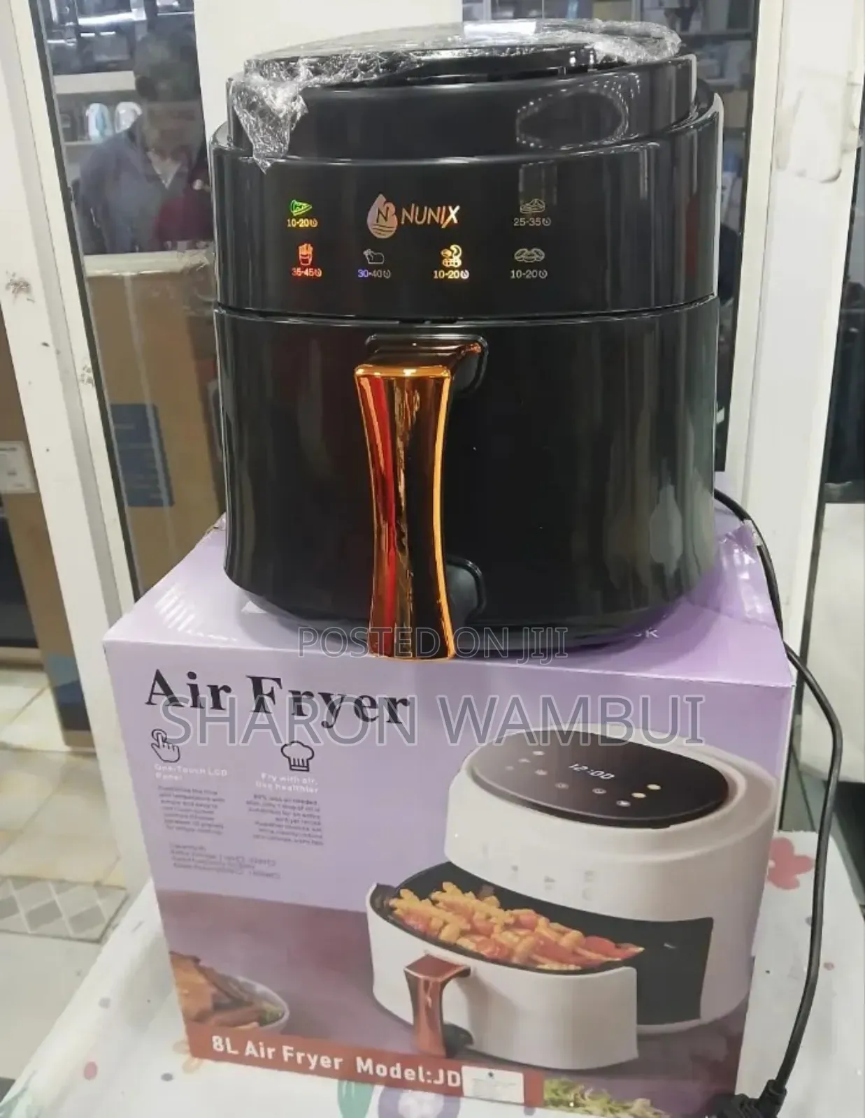 Nunix 8.0l Air Fryer Af-08/8l Air Fryer