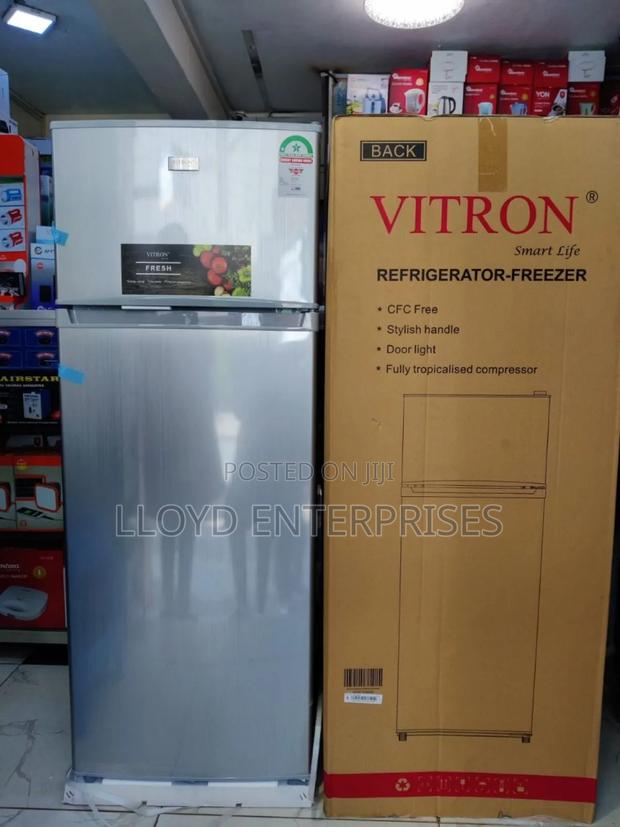 Vitron 208ltrs Double Door Fridge - main view