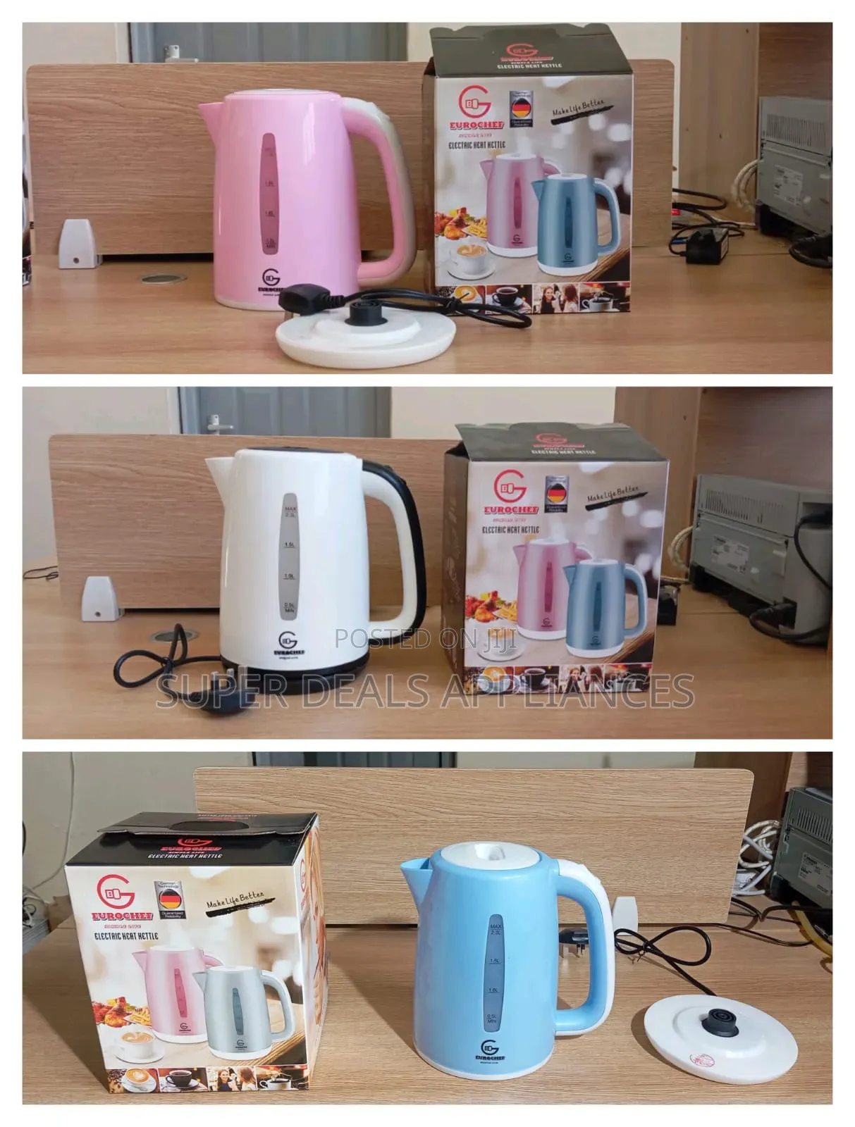 Eurochef Plastic Kettle