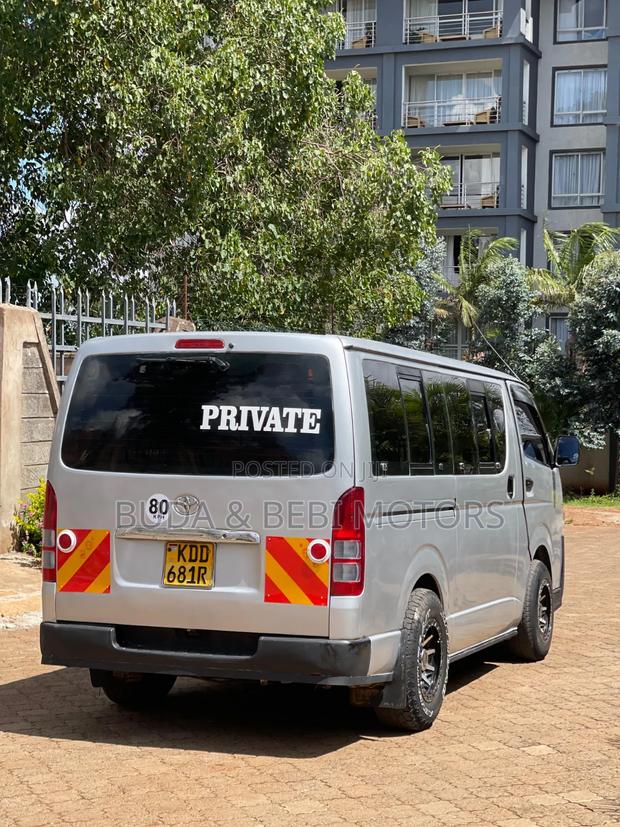Toyota HiAce 2014 Silver - thumbnail 6