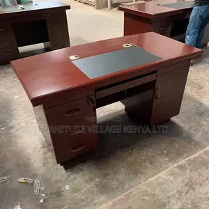 1200mm Mahogany Office Desk With Drawers