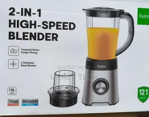 Syinix 2in1blender With Safety Lock Switch