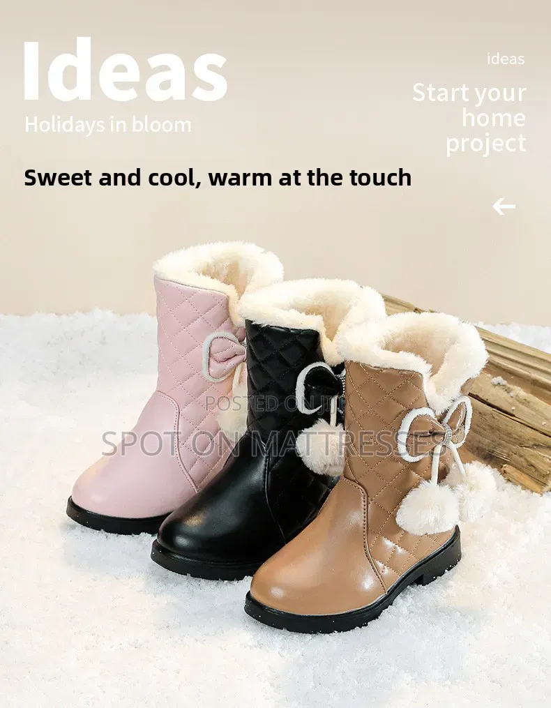 Kids' Stylish Warm Boots for Girls. Sizes 27-38. Delivery Available.