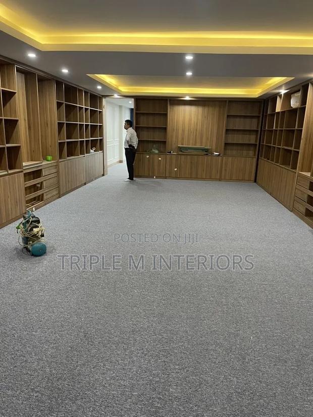 Built for Productivity Comfort With Grey Delta Carpet