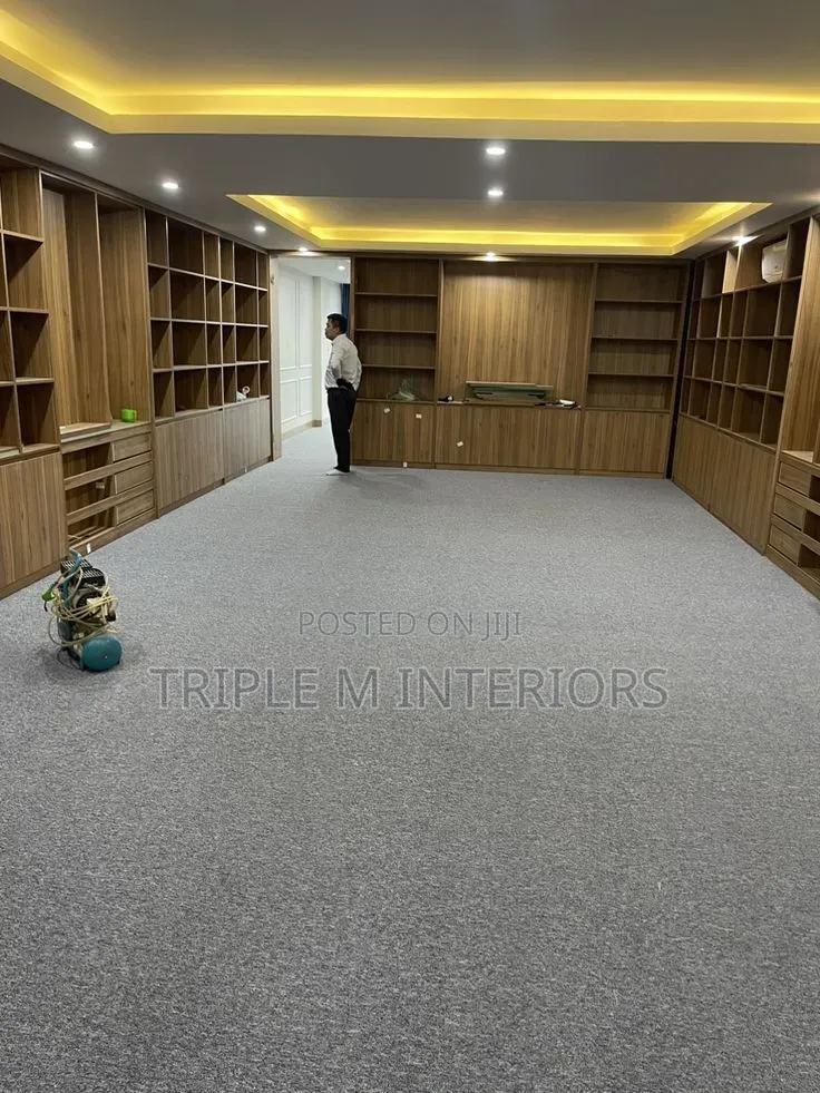 Built for Productivity Comfort With Grey Delta Carpet