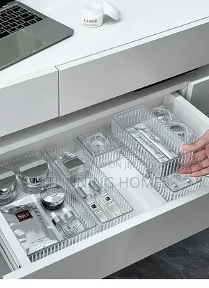 10pcs Set Acrylic Drawer Organizers