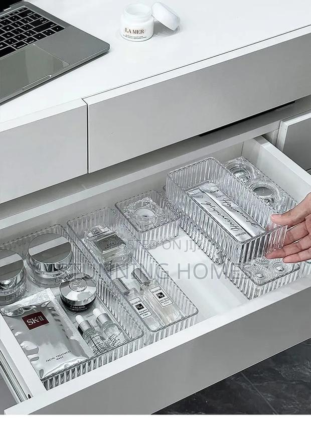 10pcs Set Acrylic Drawer Organizers