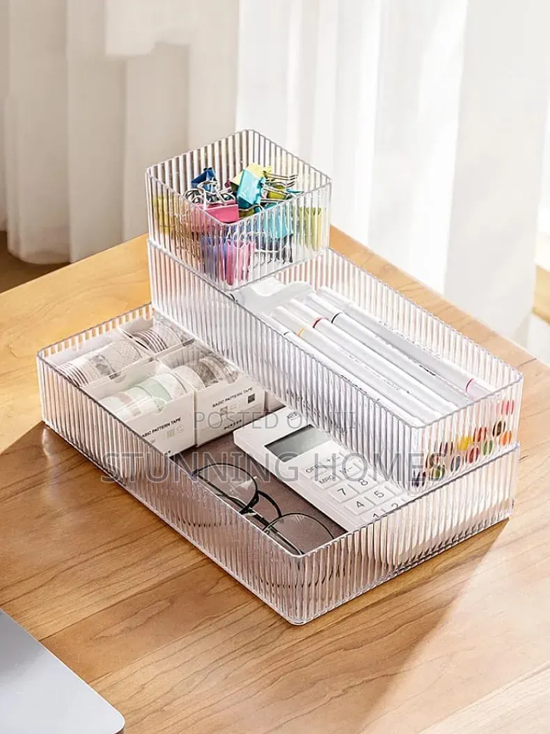 10pcs Set Acrylic Drawer Organizers
