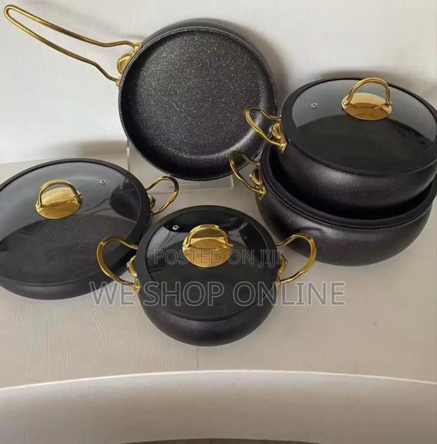Amber 10pcs Cookware Set