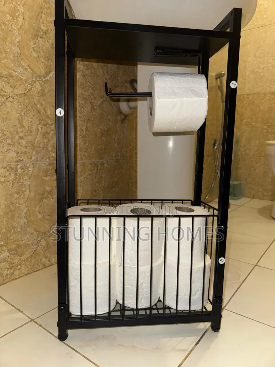 Floor Standing Tissue Holder