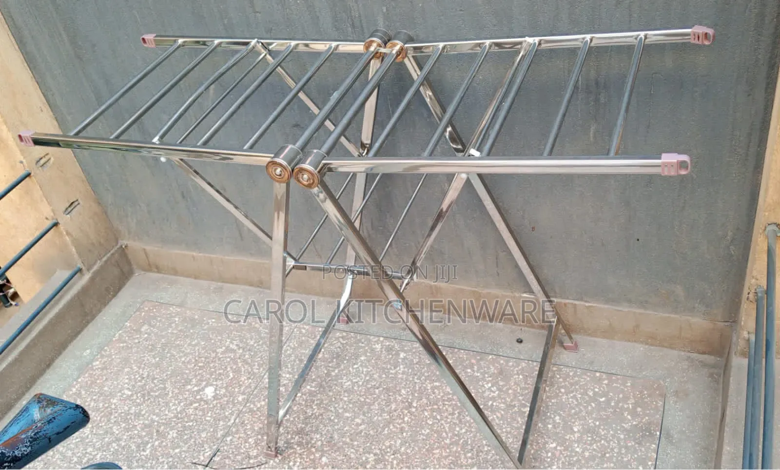 Foldable Stainless Steel Clothes Drying Rack/ Drying Cloth Rack