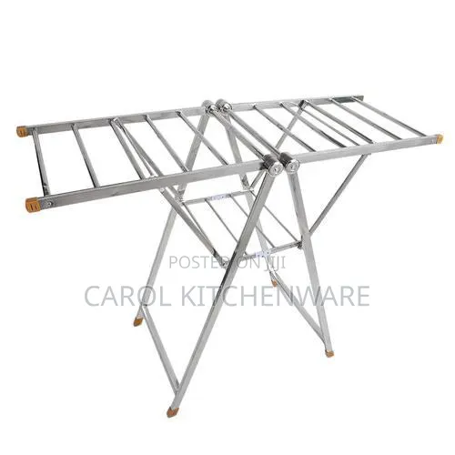 Foldable Stainless Steel Clothes Drying Rack/ Drying Cloth Rack