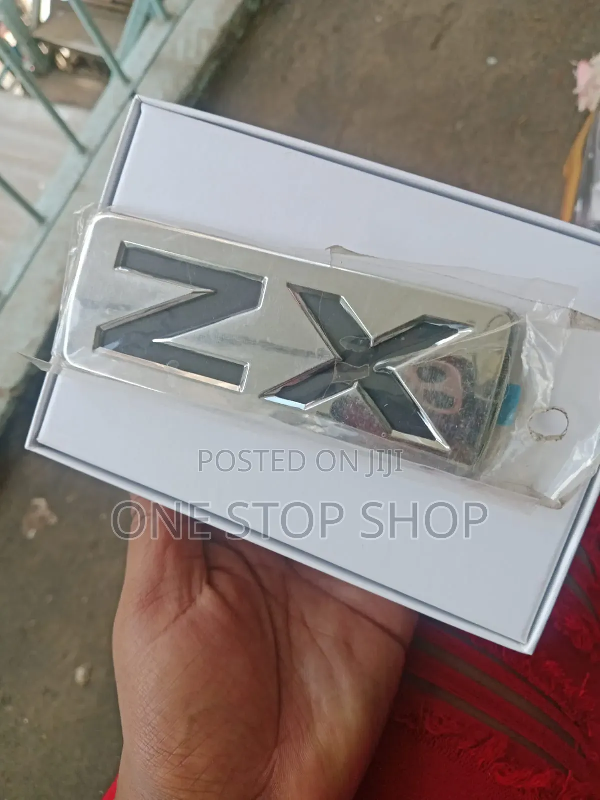 Zx Prado Tailgate Rear Emblem