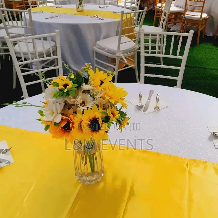 Executive Clean Tents,Chaivari Chairs,Tables Decor for Hire