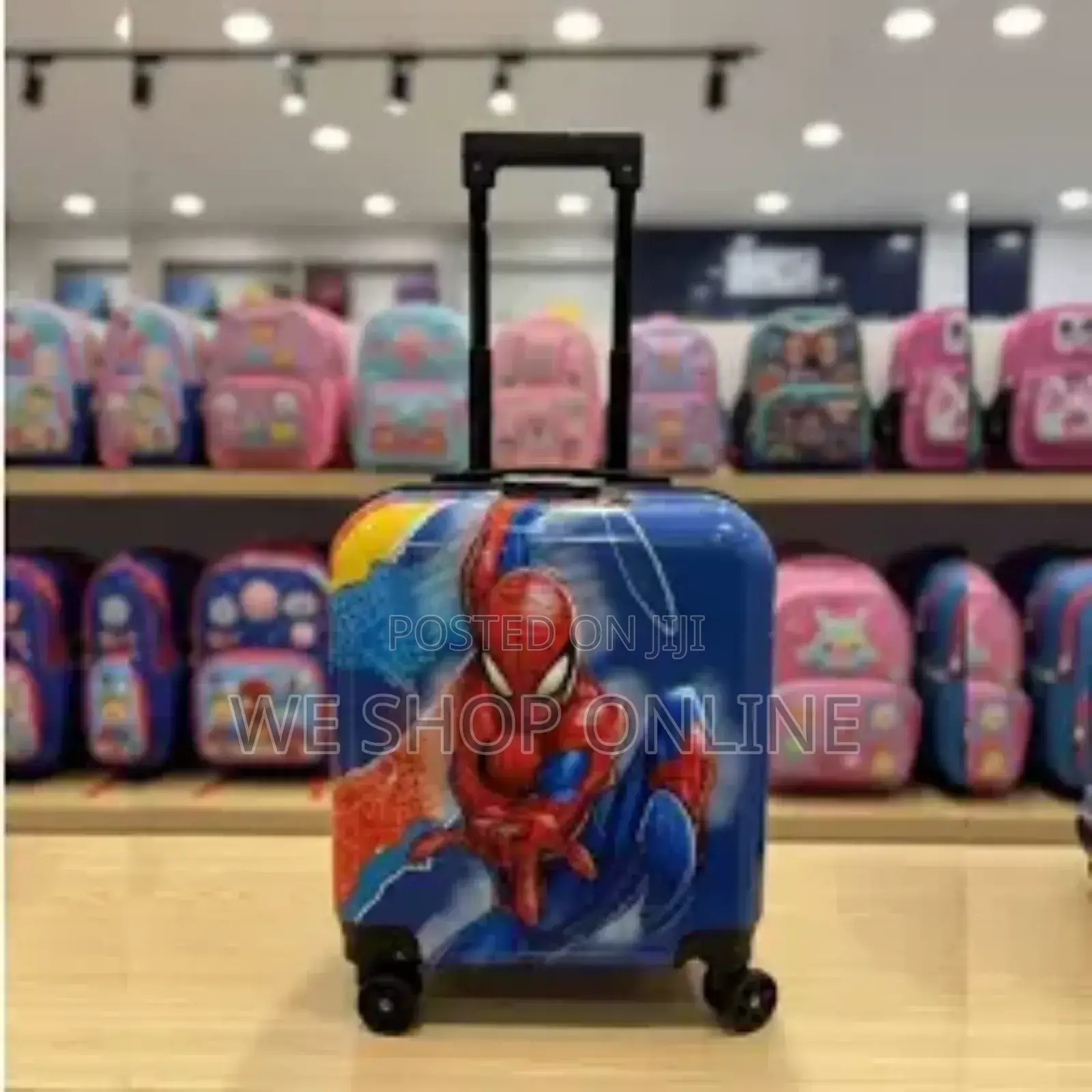 Kids Hard-Shell Suitcase, Lightweight With Wheels and Pull Handle