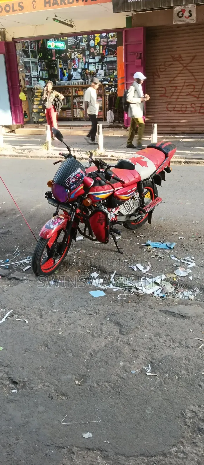 Bajaj Boxer 2023 Red