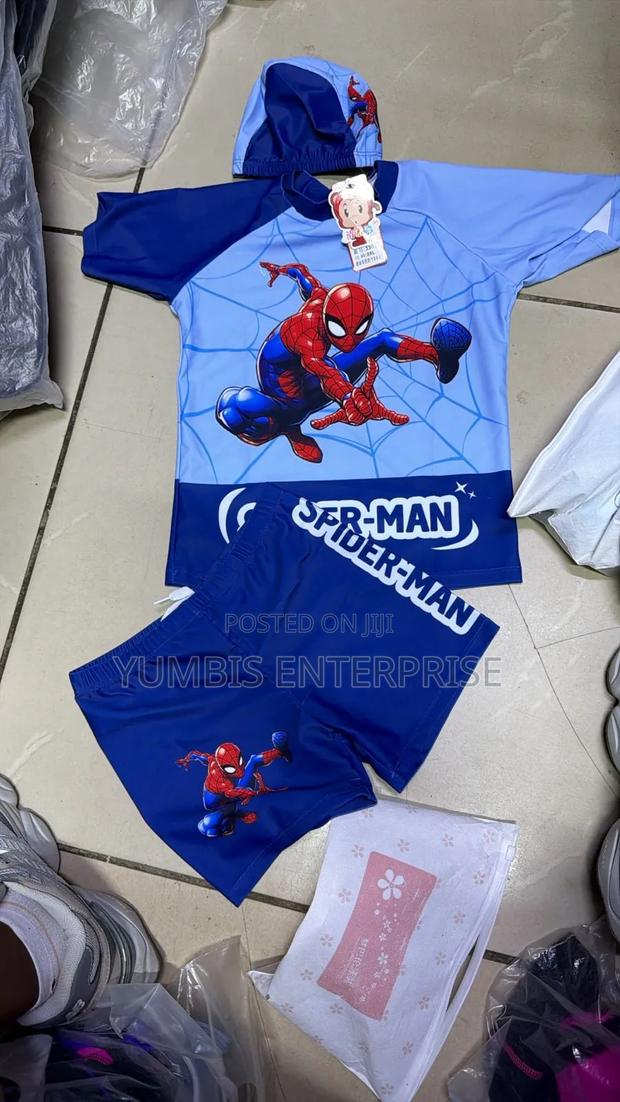 3 Pc Boys Swimming  Costumes Age 5yrs to 12yrs - main view