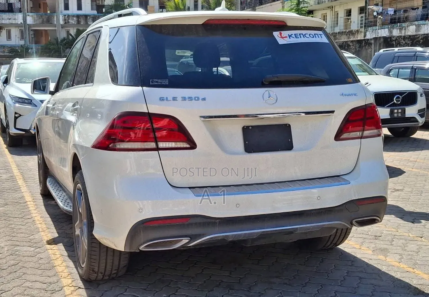 Mercedes-Benz GLE-Class GLE 350d 4MATIC 2018 White